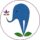 Elephants and Flowers Moonlit Veil